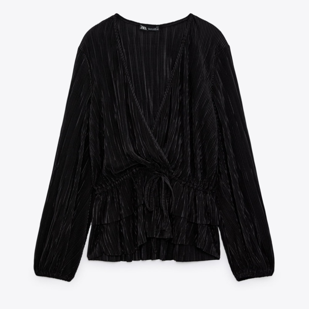 Zara Pleated Top - Picture 9 of 10